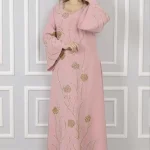 Robe longue Abaya pour femmes, avec strass, estampage à chaud, jupe longue élégante et ample pour les déplacements