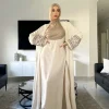 abaya musulman eid robe de soirée pour les femmes broderie jalabiya ramadan robes longues abayas robes largos caftan arabe longue robe