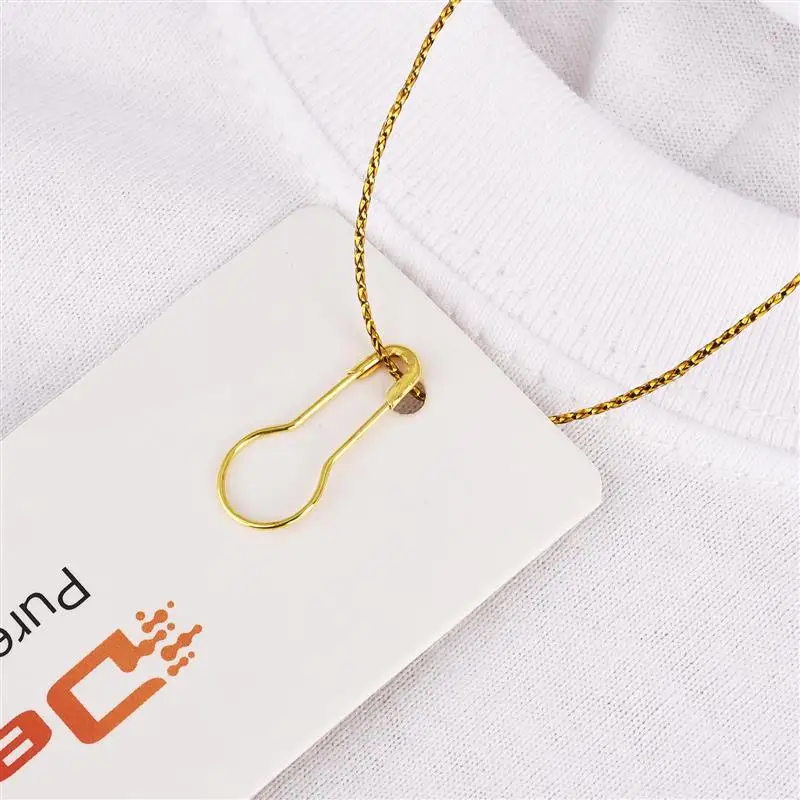 Épingles de sûreté colorées en métal pour vêtements, clip de fixation, épingles grossières pour la couture, l'artisanat de courtepointe, marqueur de point ogo, 100 pièces
