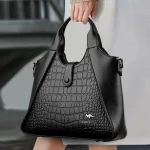 Sac à main rétro en cuir souple pour femme, sacs fourre-tout pour femme, haute qualité, solide, nouvelle tendance de la mode, 2024