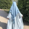 Long Hijab Musulman pour Femme, Vêtement de Prière Musulmane, tiens imar Ramdan Eid, Sauna Carf, tiens imars Jubha, 1 Pièce Long Hijab Musulman pour Femme, Vêtement de Prière Musulmane, tiens imar Ramdan Eid, Sauna Carf, tiens imars Jubha, 1 Pièce