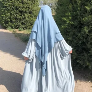Long Hijab Musulman pour Femme, Vêtement de Prière Musulmane, tiens imar Ramdan Eid, Sauna Carf, tiens imars Jubha, 1 Pièce Long Hijab Musulman pour Femme, Vêtement de Prière Musulmane, tiens imar Ramdan Eid, Sauna Carf, tiens imars Jubha, 1 Pièce