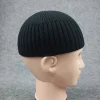 chapeaux musulmans pour hommes, chapeau de melon tricoté en pur coton, hijab élégant de haute résistance, casquettes de prière eid ramadam, printemps et hiver