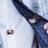 réinitialisation magnétique invisible pour homme, clip de support automatique, anti rides, anti balançoire, fermoir gne, collier ktie pour la présidence