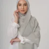 aura soie organza hijab écharpe en mousseline de soie hijabs pour les femmes respirant long châle turban tête enveloppement pour les femmes musulmanes mode voile