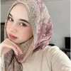 mode imprimé style ethnique écharpe jacquard longue hijab écharpe gland mince cajou foulard femmes