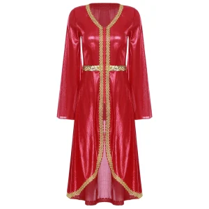 Women Arabic Morocco Islamic Abaya Dress Sparkly Muslim Jalabiya Eid Women Dresses Dubai Moroccan Modest Saudi Abayas Dress Women Arabic Morocco Islamic Abaya Dress Sparkly Muslim Jalabiya Eid Women Dresses Dubai Moroccan Modest Saudi Abayas Dress