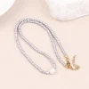 collier de perles d'eau douce rétro artistique, pendentif de perles, bijoux bohème faits à la main, bijoux élégants, cadeau d'anniversaire