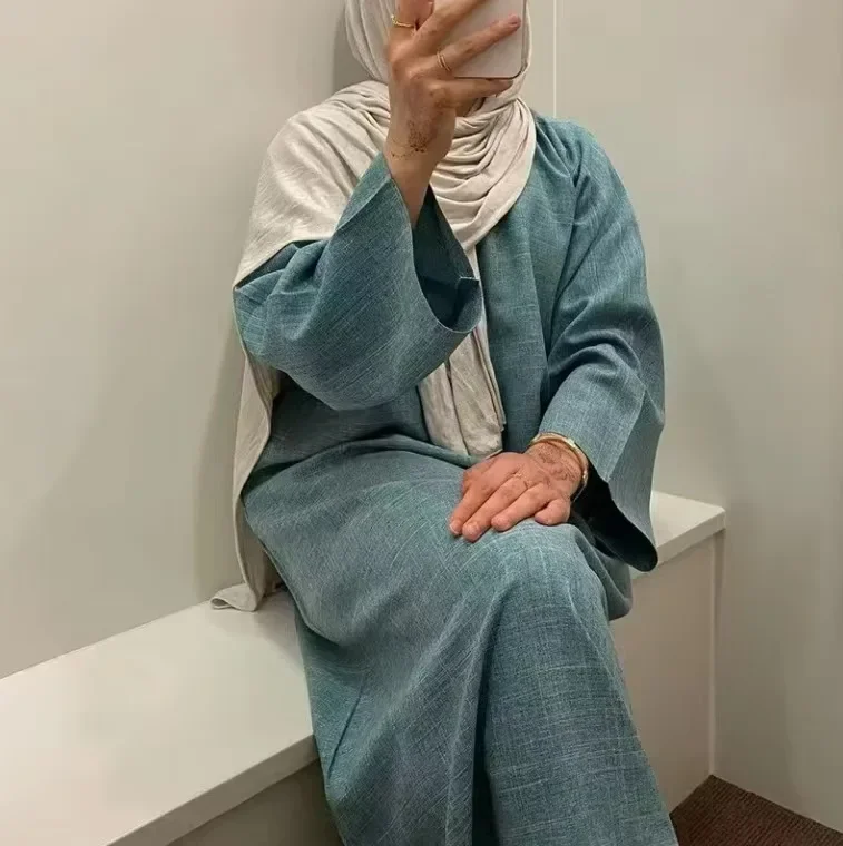robe djellaba de ramadan pour femme, tenue musulmane simple, modeste, Éducative, dubaï, abaya, turquie, kaftan, kebaya, arabe, islam jalabiya, 2025