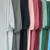 eid plaine modeste khimar abaya dubaï 2025 musulman islam arabe palestine abayas pour femmes caftan robe caftan robe femme musulmane