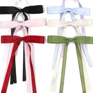 Épingle à cheveux à nœud pour femmes et filles, pinces à cheveux douces et adorables, vue latérale, pince à bec de perroquet, Clip supérieur pour tête arrière, accessoires pour cheveux féminins