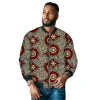 veste de baseball pour hommes, haute couture, design original, mode nigériane, sur mesure, imprimé coloré, manteau court africain