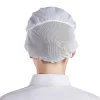 chapeaux de travail en maille respirante pour femmes et hommes, couvre cheveux, chapeau d'atelier, service alimentaire, casquette de cuisson, chapeau de cuisine, 2 pièces