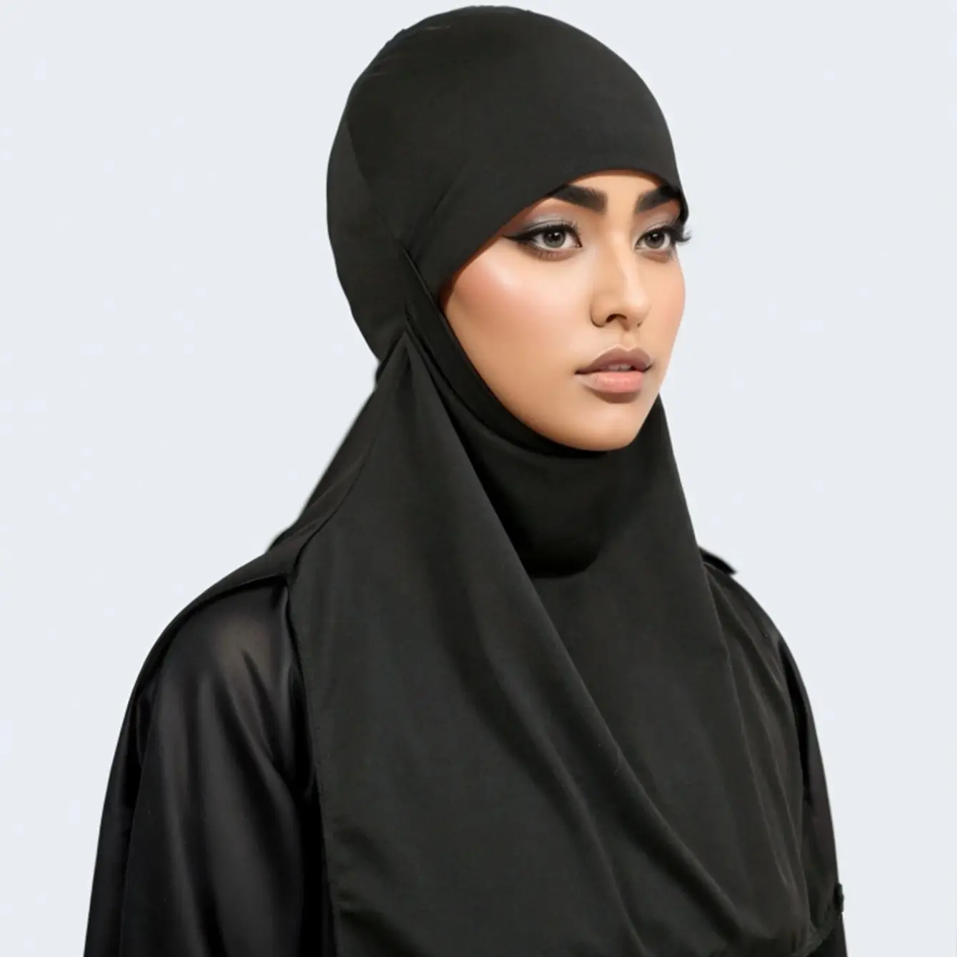 nouveau plaine musulman ethnique écharpe femmes hijab islamique musulman hijab instantané turban arabe écharpes khimar mode ramadan chapeaux