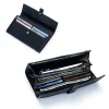 portefeuille long en cuir véritable pour femme, porte cartes féminin, pochette classique pour femme, porte monnaie design, luxe et à la mode