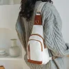 femmes sac mode sac à bandoulière pour femme haute qualité en cuir pu pack bandoulière poitrine bolsa feminina sacs À main épaule messager