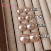 boucles d'oreilles élégantes en perles roses brillantes pour femmes, exquises, en argent sterling 925, bijoux géométriques pour fête de mariage, cadeau