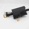 femmes sac femme taille fanny pack ceinture bum hanche ventre pour pu cuir sac à main kangourou dame banane banane côté téléphone mobile bumbag