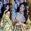 femmes japonais traditionnel yukata haori kimonos cosplay blouse robe femme été mode photographie vêtements robe de soirée kimono