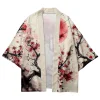 kimono imprimé fleurs de style chinois, streetwear japonais, cardigan pour femmes et hommes, harajuku haori, t shirts yukata, vêtements asiatiques
