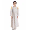 Abaya – robes à manches longues pour filles, robe florale musulmane pour enfants, tenues de conservateur, Robe à couverture complète, Robe de plage pour enfants Abaya – robes à manches longues pour filles, robe florale musulmane pour enfants, tenues de conservateur, Robe à couverture complète, Robe de plage pour enfants