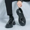 nouvelles sandales d'été confortables, légères, personnalisées, belles, à la mode, populaires, chaussures en cuir pour hommes en une étape
