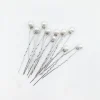 ensemble de 10 épingles à cheveux en forme de u en perles blanches, accessoires pour cheveux rétro, élégants et premium pour un usage quotidien des femmes.