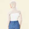 jersey élastique, manches longues, écharpe à capuche pour femme musulmane, couverture de bras long, haussement d'épaules, protection solaire, sous le t shirt