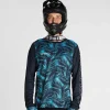 maillot de cyclisme en maille pour homme, t shirt à séchage rapide, vêtements de vélo de montagne, vêtements de motocross, course de gravité, aventure