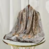 foulard hijab en soie, confortable, élégant, usage quotidien, matériau en mélange de soie de qualité supérieure, texture lisse, respirant, léger, vêtements modestes