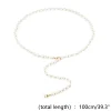 joall match pearl pendentif ceinture pour femme, ceinture femme, ceinture blanche, designer, luxe, mode