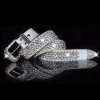 ceinture en scintillante, cloutée, pour jean, mode cowgirl western, ceinture en 10cd
