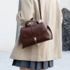 sacs à main de luxe en cuir de vachette pour femmes, cartables en cuir véritable solide, sac fourre tout polyvalent, carillon simple, haute qualité, nouveau