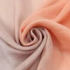 foulard hijab en viscose imprimé floral pour femme musulman hijabs châle dame dégradé respirant foulard enveloppes de voyage foulard foulards