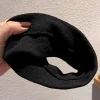 1 pièces bandeaux noirs pour femmes sans glissement doux accessoires de cheveux étoiles bandeau pour femmes yoga entraînement