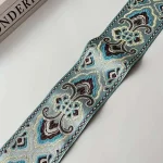 Ruban en dentelle brodé ethnique Boho, 1 mètre, 6CM, garniture en dentelle, Vintage, bricolage, sac à vêtements, accessoires, tissu brodé personnalisé