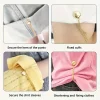 pince à vêtements magnétique puissante, 4 pièces, pince à châle magnétique sans aiguille, broche magnétique pour vêtements pour femmes, décoration de foulard