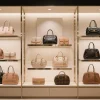 sac fourre tout en cuir pour femmes, fourre tout de luxe à la mode, célèbre styliste classique élégant, sac de banlieue avec accent élégant ​