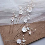 Épingles à cheveux en perles simples pour femmes, pinces pour patients, pièces dorées et argentées, épingle à cheveux pour document de mariage, pièce de sauna pour filles