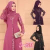 Robe longue musulmane pour femmes, abaya arabe marocaine, imprimé Ramadan, dubaï, turquie, Islam, Kaftan, 2022