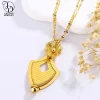 as00046 collier double couche en forme de bouclier plaqué or 24k pour femme, bijoux de dubaï, boule ronde, boucles d'oreilles fleurs Élégantes du moyen orient, ensemble de mariage deux pièces à la mode