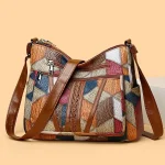 Sac à bandoulière Vintage élégant pour femmes, sac à main tendance, sac à bandoulière multi-poches, sac à bandoulière rétro assorti pour le quotidien