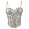 vêtements de mode paillettes sexy t shirts t shirt hotsweet y2k haut débardeur femmes vêtements camis t shirts fête club scène spectacle corset