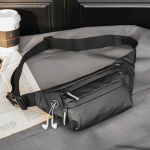 Sac banane imperméable pour homme et femme, ceinture en poudre, sport, kangourou, course à pied, téléphone Bum, hanche, mari