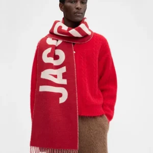 2025 Écharpe 100% laine pour femme, marque de luxe, épaisse et chaude, avec lettres, haute qualité, à la mode, cachemire, Y2K, hiver