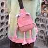 dessin animé petite fille sac à la mode fille personnalité créative mignon grenouille sac de messager femme sac de poitrine