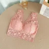 soutien gorge en dentelle pour femmes, col en v profond, lingerie sexy, sans fil, débardeur, sous vêtements féminins, dos en v, bralette rembourrée, camisole