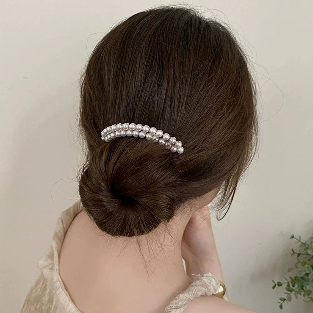 perle d'eau diamant métal pan cheveux insérer peigne boule tête fête pan cheveux peigne épingle à cheveux mariage vacances cadeau cheveux accessoire