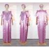 abayas pour femmes dubaï africain musulman robe de mode caftan marocain robes de soirée satin boubou robe djellaba femme 2025