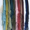longue Écharpe en mousseline de soie à 2 couches pour femme musulmane, hijab de prière, eid hijabs, sauna, châle, voile, djellaba, niqab, ramadan, 2024